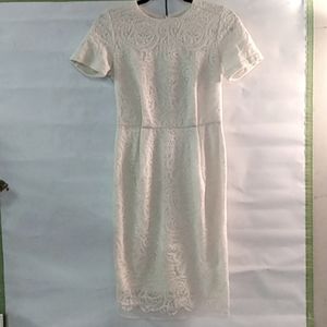 TopShop White Lace Dress